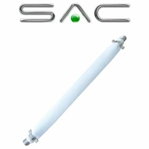 Cable coaxial F a F blanco plano tipo F cinta de conexión de 20 cm AE0108 - Imagen 1 de 3