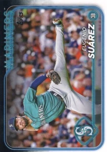 2024 Topps #231 Eugenio Suárez Seattle Mariners Baseball Card - Picture 1 of 1