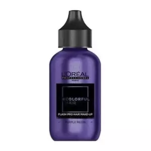 L'Oreal Colorful Hair Flash Pro Hair Make Up 60mL Purple Reign - FREE SHIP - Mak - Bild 1 von 3
