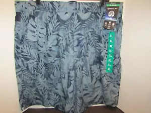 SPEEDO Mens Size XL 36/38 BLUE FERN Pattern ELASTIC WAIST & TIE Liner UPF 50+ - Picture 1 of 5