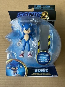 "Figura de acción Sonic The Hedgehog 2 película SONIC Snow Rider 4"" 2022 Jakks Pacific" - Imagen 1 de 14