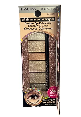 Physicians Formula Shimmer Strips Extreme Shimmer Shadow & Liner, 6407 Nude Eyes - Image 1 of 3