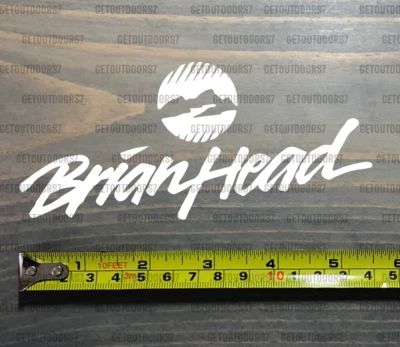 BRIAN HEAD SKI RESORT Brian Head Sticker Decal 5.5" Mountain Ski Snowboard Resort Utah Alta Solitude