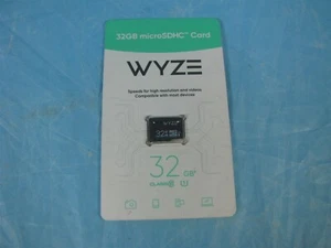 WYZE 32GB MicroSDHC Card Class 10 SD Memory Card - FREE SHIPPING - Picture 1 of 1
