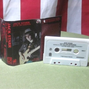 JACK STARR Out Darkness cassette tape 1984 Riot vocalist Rhett Forrester & Rods - Picture 1 of 1