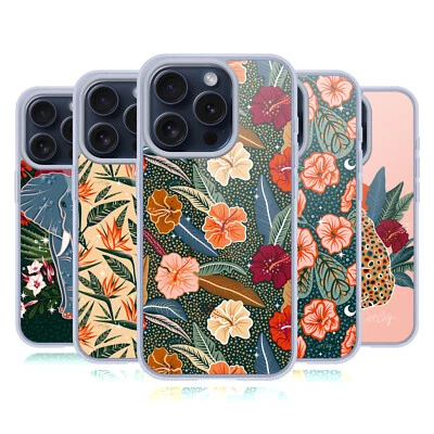 OFFICIAL CAT COQUILLETTE TROPICAL WILDLIFE GEL CASE FOR APPLE iPHONE PHONES - Image 1 of 4