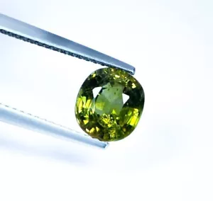 Stunning 2.08 ct Natural Green Tourmaline - IGI Certified - Picture 1 of 8