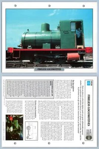 Fireless Locomotives - Rarities - Legendary Trains Maxi Card - Picture 1 of 1