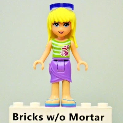 New Genuine LEGO Stephanie Minifig Friends 41094 - Image 1 of 4