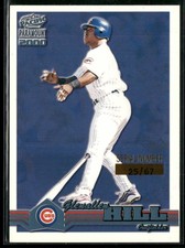 Glenallen Hill 2000 Pacific Paramount Platinum Blue /67 #44 Chicago Cubs