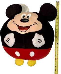Ty Mickey Disney Beanie Babies Ballz Large 13" Ball 2013 Retired Plush Toy - Picture 1 of 12