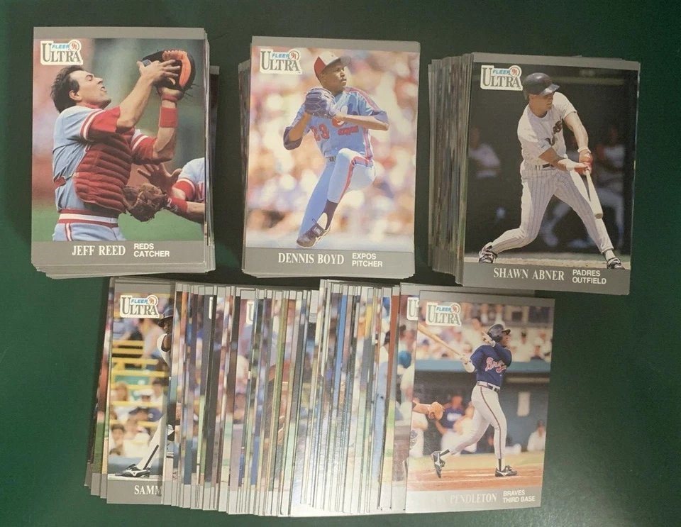 1991 Fleer Ultra Baseball SET BREAK singles - stars, commons, HOFers, #1-200 - Image 1 of 1