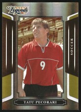 2008 Donruss Sports Legends Mirror Gold #98 Tatu Pecorari /25