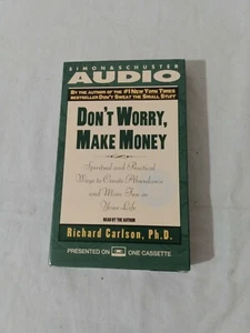 Don't Worry Make Money By Richard Carlson Audio Cassette Tape - Picture 1 of 4