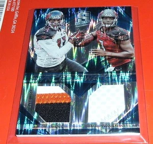 Parche de muestras sincronizadas Spectra 2015 azul neón Jameis Winston Mike Evans 15/50  - Imagen 1 de 1