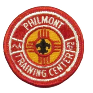Philmont Scout Ranch Training Center Patch RED Bdr (NK597) - Picture 1 of 2
