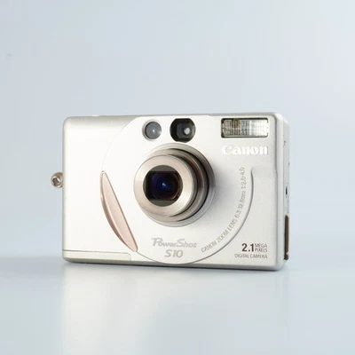 VERY GOOD Canon PowerShot S10 CCD 2.1MP + CF 256MB Compact Digital Camera - Image 1 of 4