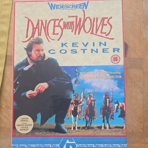 Dances With Wolves Special Widescreen Version VHS Boxset + Booklet. - Picture 1 of 7