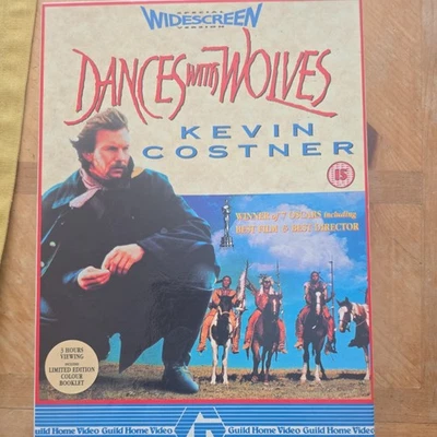 Dances With Wolves Special Widescreen Version VHS Boxset + Booklet. - Image 1 of 4