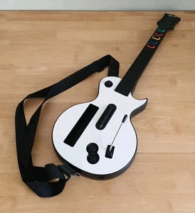 Nintendo Wii Guitar Hero Gibson Les Paul Wireless Guitar Controller Red Octane - Picture 1 of 6