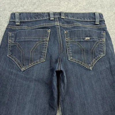 Pantalones de mezclilla Miss-Sixty High-Binky para mujer talla 29 azul oscuro ajustados rectos hechos en Italia Foto 1 de 4