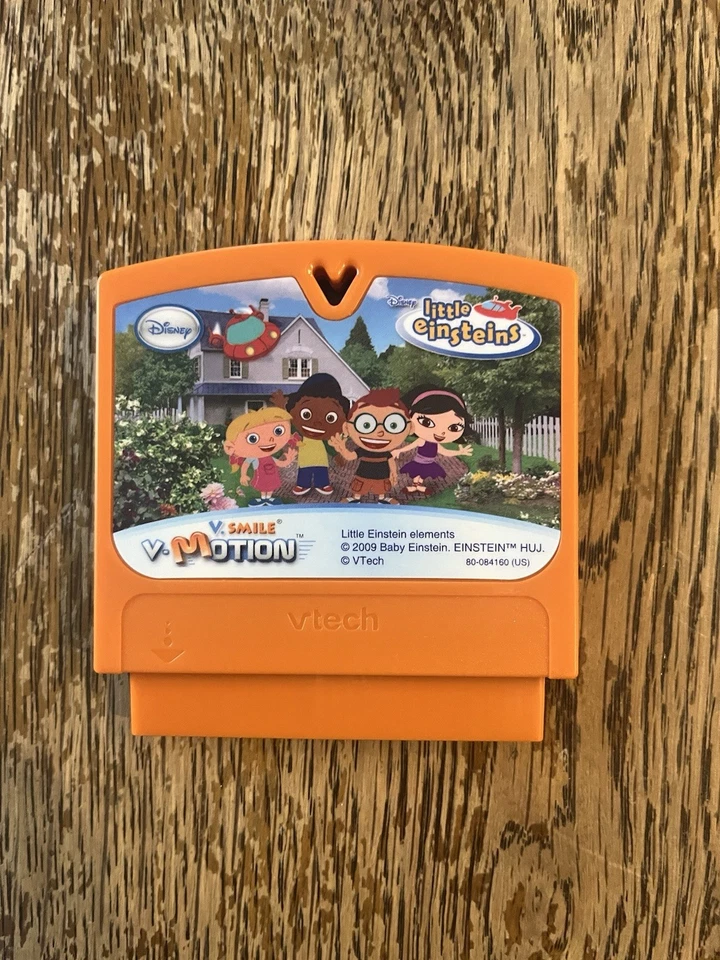 VTech Vmotion VSmile learning system Disney Little Einsteins game works well - Image 1 of 3