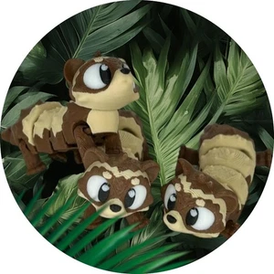 3D-gedrucktes Jiggle Pet Frettchen - Bild 1 von 5