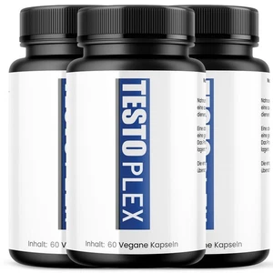 3 x TestoPlex™ Nahrungsergänzung für Muskelaufbau & Vitalität - Fitness Booster - Bild 1 von 3