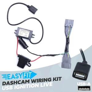 Dashcam tap-in +USB port for Jaguar XF 2009-15 overhead console dashcam hardwire - Picture 1 of 7