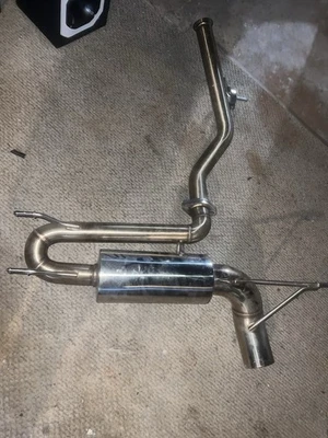 ISR Exhaust Muffler for Mazda Miata MX-5 2015 to 2025 1.8 2.5 Used Condition - Image 1 of 4