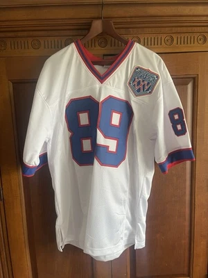 Steve Tasker #89 Buffalo Bills Signed Super Bowl XXV Stats Jersey - PSA COA MBC - Image 1 of 4