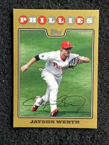 Jayson Werth #521 2008 Topps Baseball Gold /2008 Washington Nationals - Bild 1 von 2