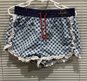 Pantalones Cortos Bicicleta Matilda Jane 4t Verde Estampado Chevron Volantes - Imagen 1 de 3