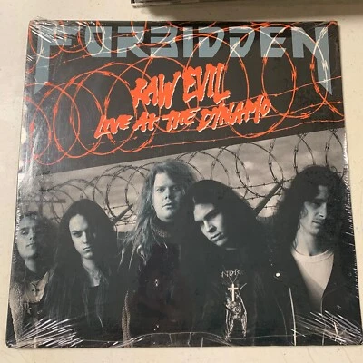 FORBIDDEN Raw Evil, Live At The Dynamo - NEW Vinyl, 12" EP - SEALED- 1989 COMBAT - Image 1 of 2