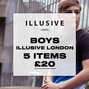 Illusive Boys Sample IMPERFECTIONS 5 ITEM'S MYSTERY BUNDLE AGE 13-14 Years - Picture 1 of 1