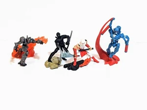 G.I. Joe Sigma 6 Mini Figures 2006 Hasbro 2.5" - 3.5" Lot of 4 Storm Shadow  - Picture 1 of 16