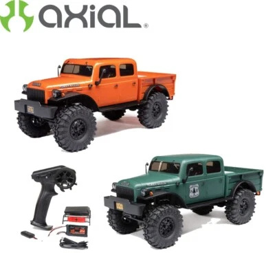 Axial AXI00007T SCX24 Dodge Power Wagon 4WD Rock Crawler Brushed RTR - Bild 1 von 4