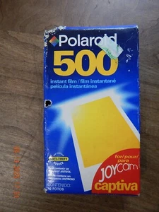 Película instantánea Polaroid 500 Joycam Captiva 10 exposiciones caducada 06/02 nueva en caja - Imagen 1 de 2
