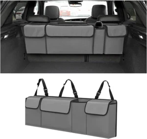 Car Trunk Organizer, Auto Waterproof Sturdy Backseat Hanging Large Storage Colla - Picture 1 of 6