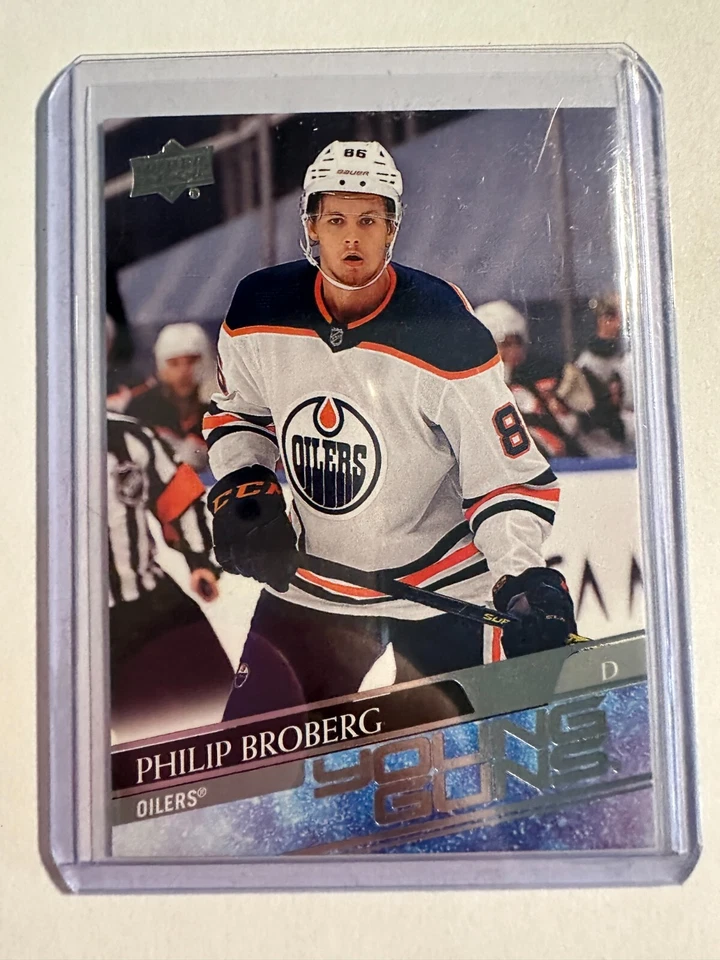 K119,797 - 2020-21 Upper Deck #204 Philip Broberg YG RC - Image 1 of 1