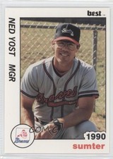 1990 Best Sumter Braves Ned Yost #30