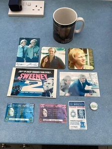 The sweeney merchandise collection coasters, postcards , mug etc joblot - Picture 1 of 2