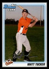 2010 Bowman Prospects Black #BP72 Matt Tucker Orioles NM-MT 