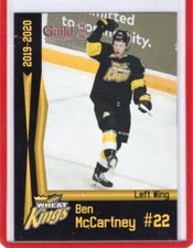 2019/20 Brandon Wheat Kings - BEN McCARTNEY [Tucson Roadrunners] AHL