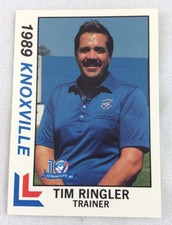 1989 Knoxville Blue Jays-Southen League BEST Baseball Card-Tim Ringler