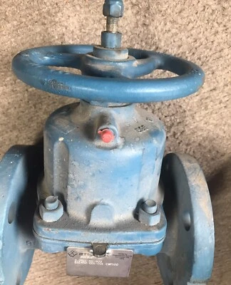 Diaphragm Valve ITT DIA-FLO 2" FF Flanged Cast Iron Body EPDM Diaphragm - Image 1 of 4