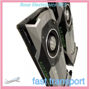 GeForce NVIDIA GTX 1080 TI Founders Edition 11GB GDDR5X Graphic Card - Picture 1 of 3