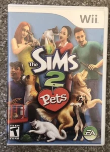 The Sims 2 Pets gioco in custodia originale Nintendo Wii rated Teen - Foto 1 di 6