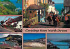 Pocztówka ze zdjęciem ~ Pozdrowienia z North Devon (Multiview) [John Hinde]