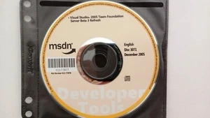 Microsoft Visual Studio 2005 Team Foundation Server Install CD w/ License Key - Picture 1 of 1